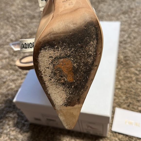 Nude size 40 heel 10,00 Dior heel - Picture 6 of 9